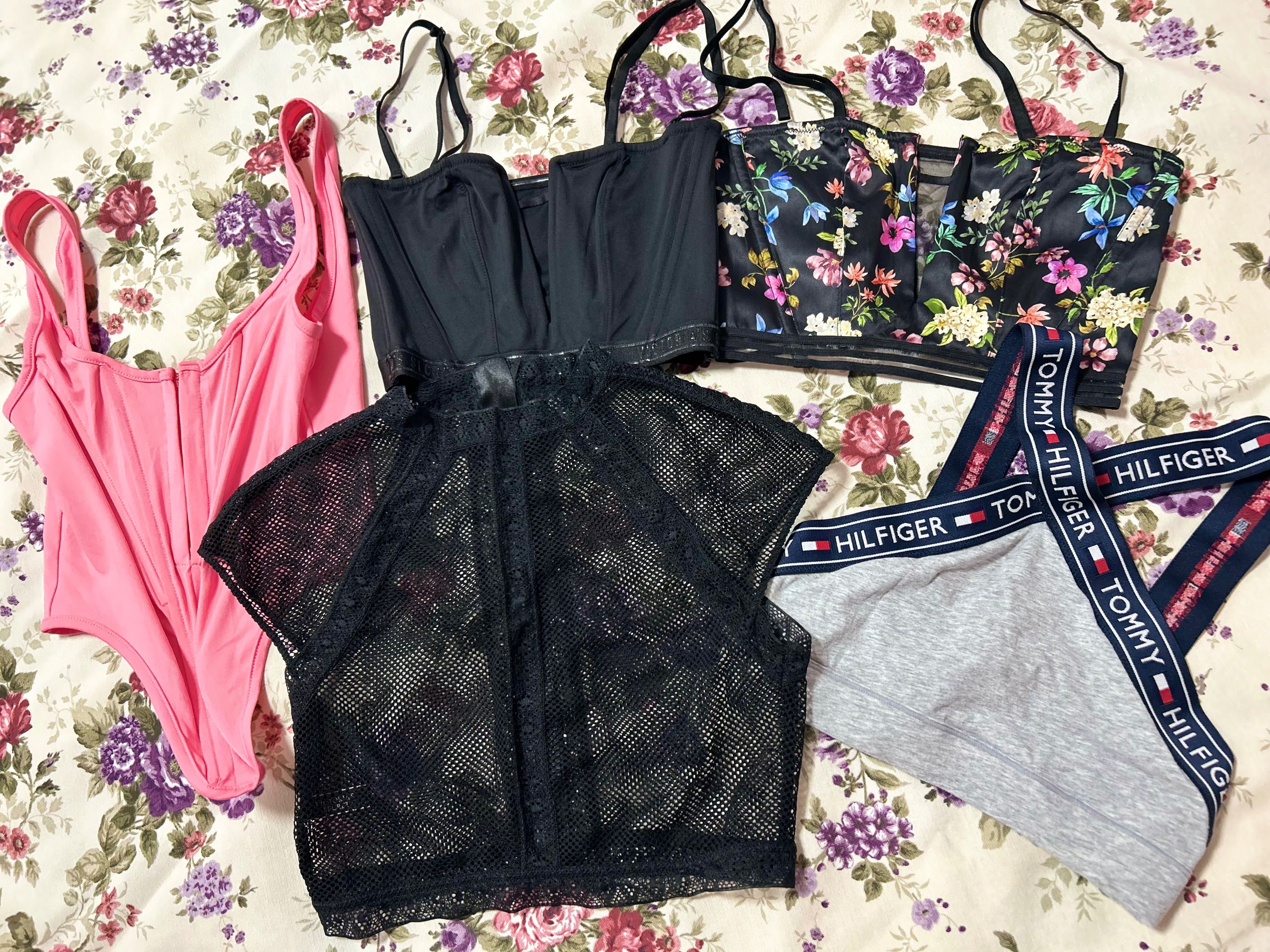 бюстиета victoria’s secret,tommy hilfiger,plt