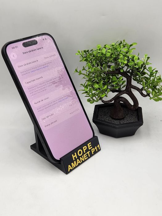 Hope Amanet P11-Iphone 15 100%Bat/29 Cicl/128Gb Impecabil