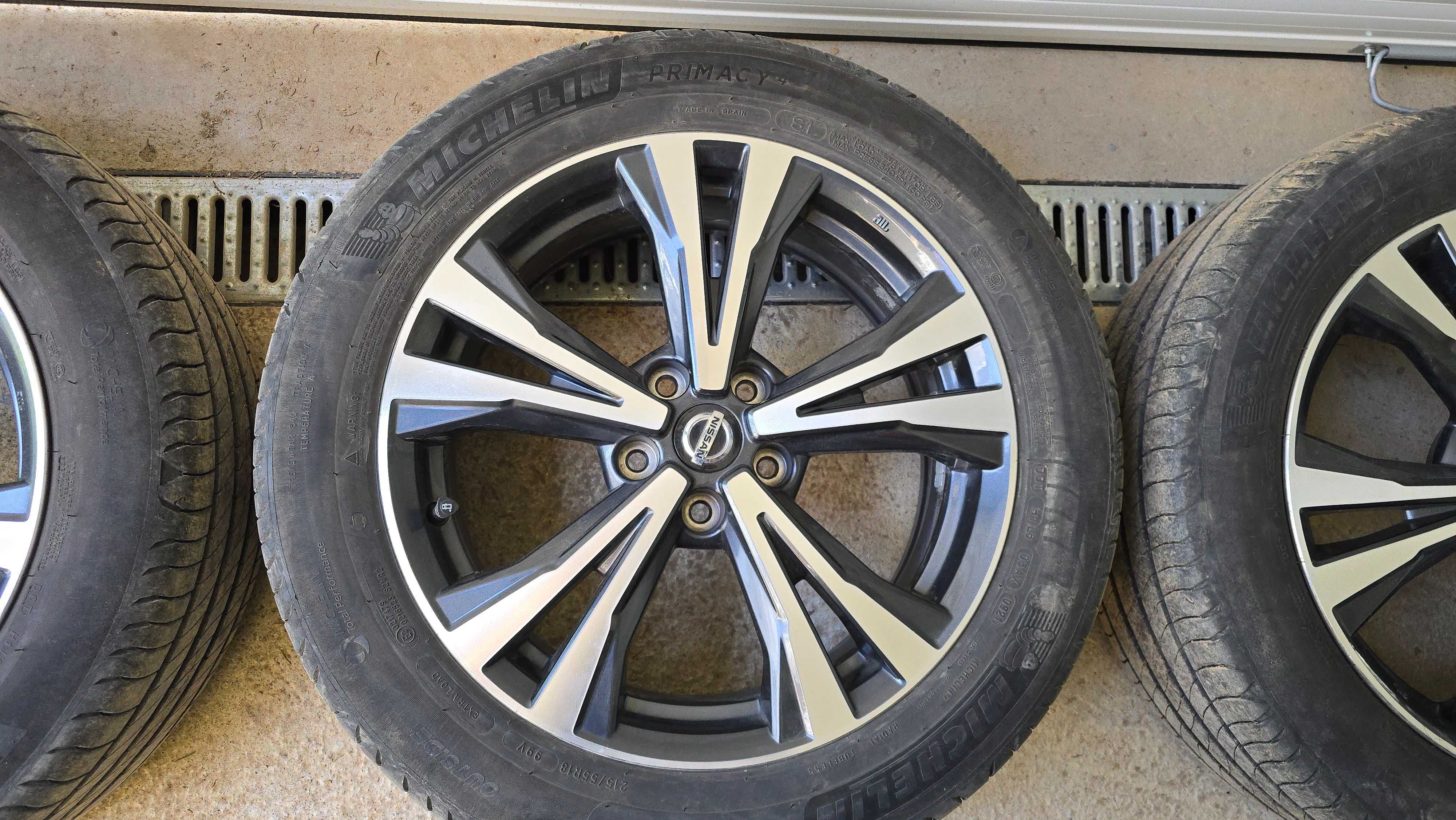 Nissan Qashqai, Джанти 18 с летни гуми Michelin Primacy 4 215/55