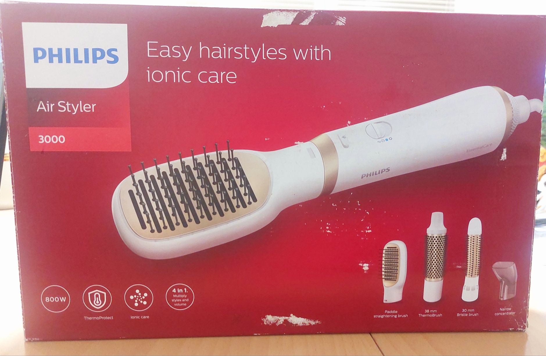 PHILIPS AIR STYLER 3000  четка/сешоар с горещ въздух