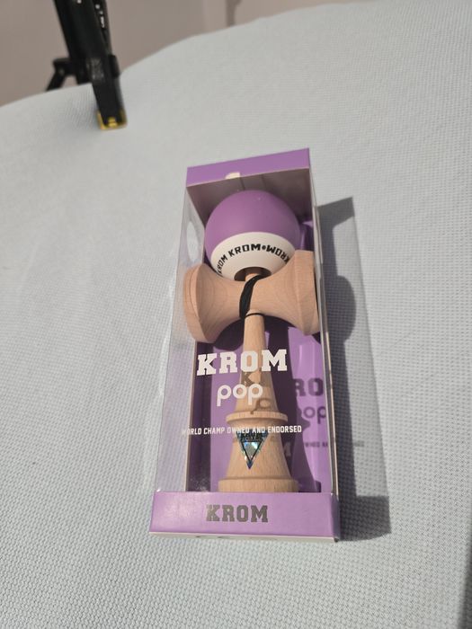 kendama krom pop originala sticky si rubber