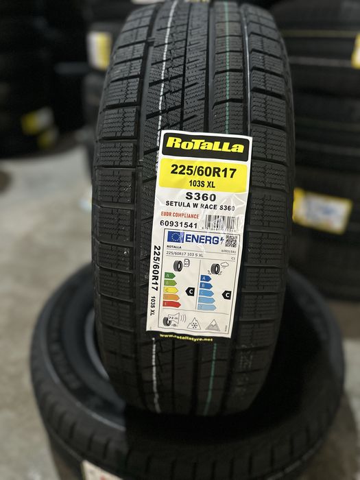 Нови Зимни Гуми ROTALLA S360 225/60R17 103S XL НОВ DOT 2256017