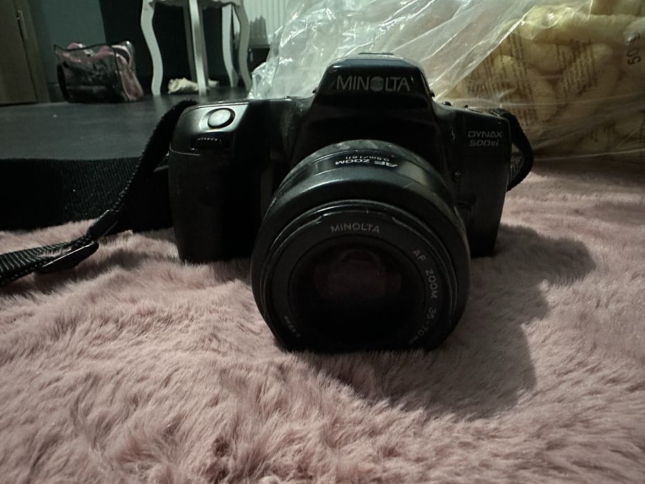aparat foto pe film minolta