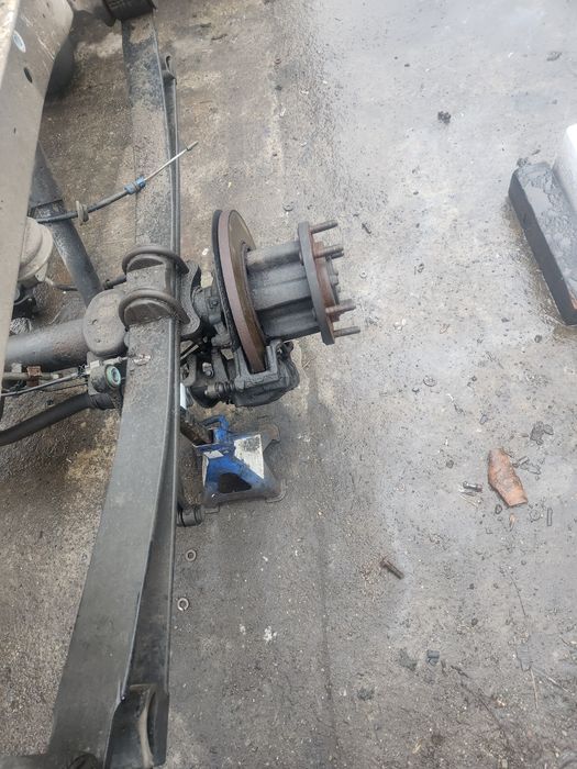 Punte spate completa roti duble Ford transit euro 6