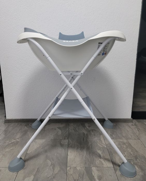 Set complet BEABA – Cadita Camele’o + Suport cu picioare + Suport bebe