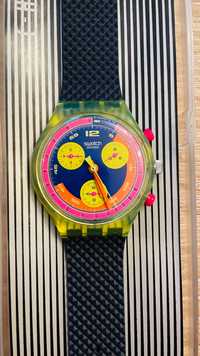 Swatch Grand Prix SCJ101 NOU 1991 de colectie foarte RAR ceas de mana