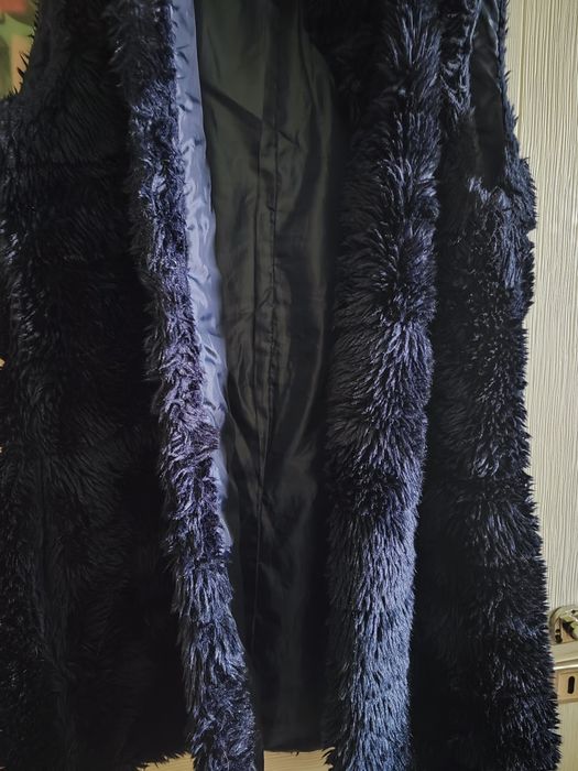 Елек, цвят индиго