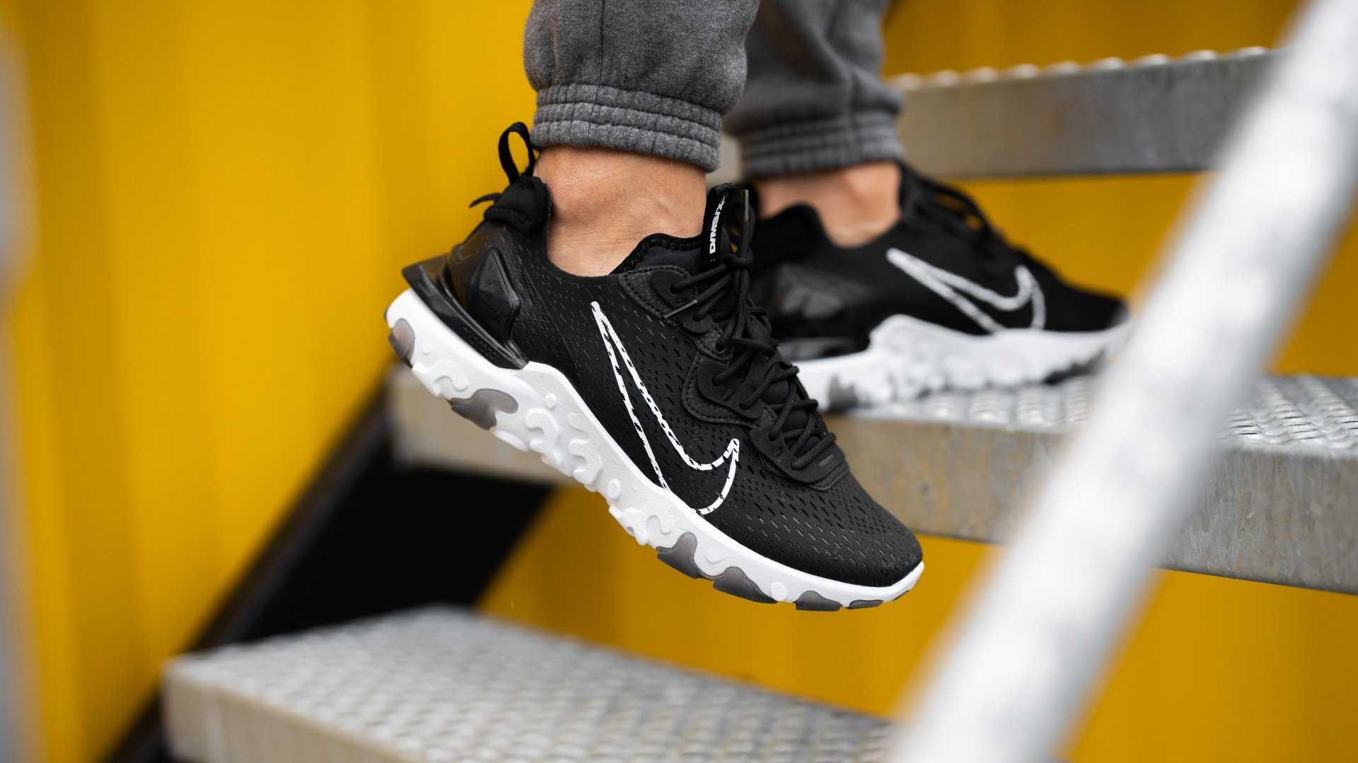 Nike React Vision Black White Men's Brand New