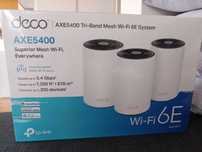TP-Link Deco XE75 AXE5400 Tri-Band Mesh Wi-Fi 6E System (пакет 3 броя)