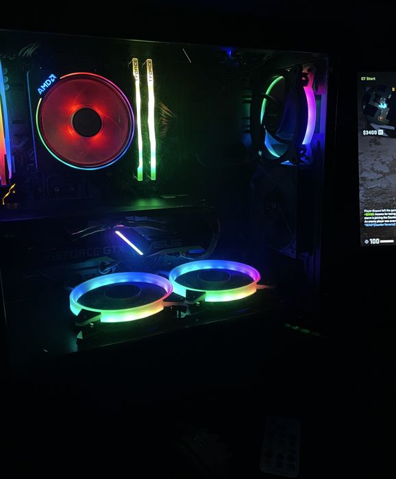 PC gaming ryzen 7 2700x asus gtx 1660super 6GB OC