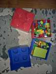 Vând 2 cutii mari lego duplo
