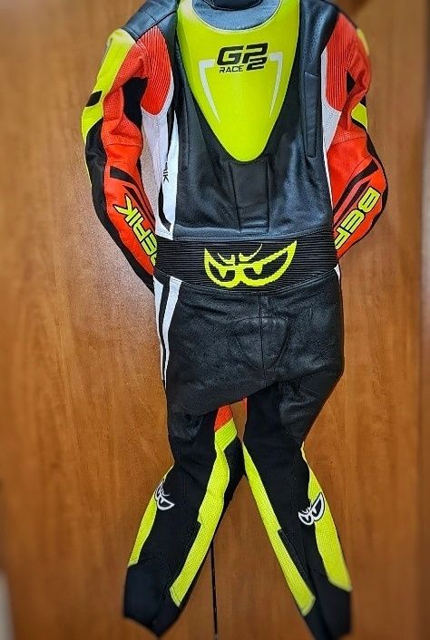 BERIK MONZA one piece Motorcycle Leather Suit size 50