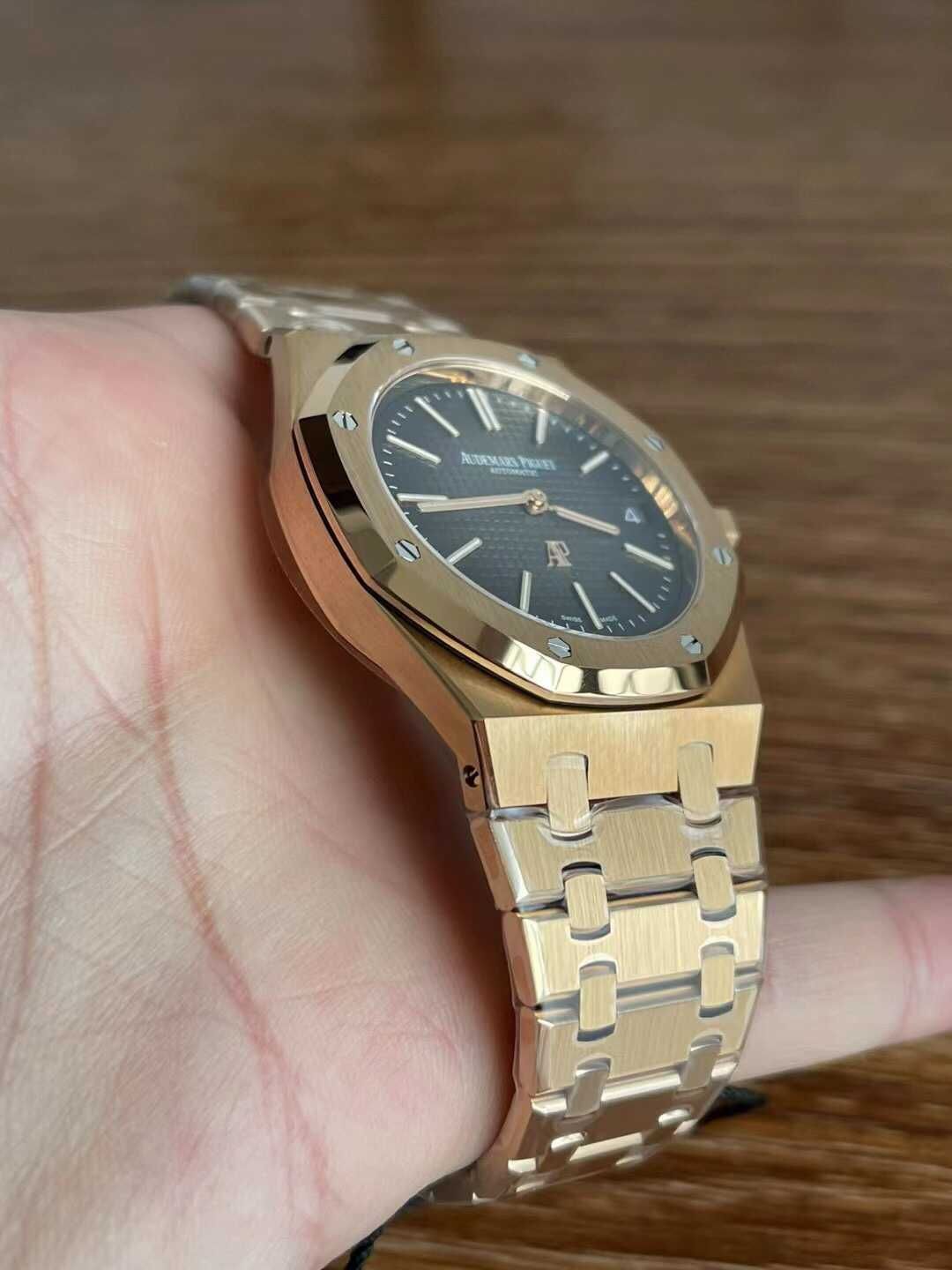 audemars piguet royal oak extra-thin розово злато