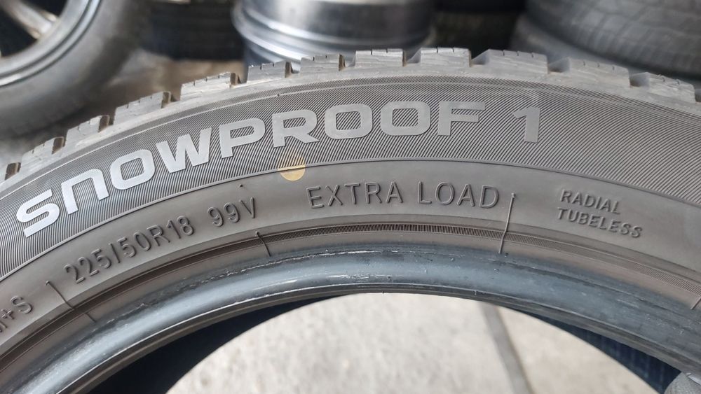 Зимни гуми 225/50/18 Nokian Tyres 4 броя
