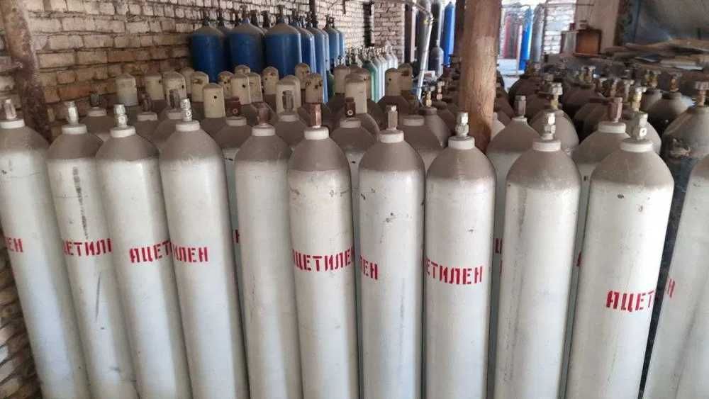 Баллон кислородный, аргон, гелиевые, углекислый газ,азот и так дал