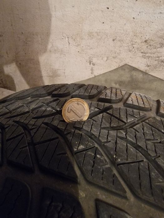 Желязни джанти с зимни гуми