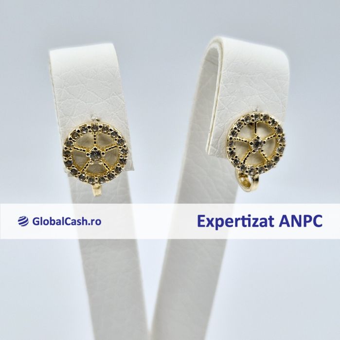 Cercei din aur de 14k, 1.43g | GlobalCash.ro #CF112156