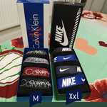 Boxeri Calvin klein M și Nike XXL și șapca