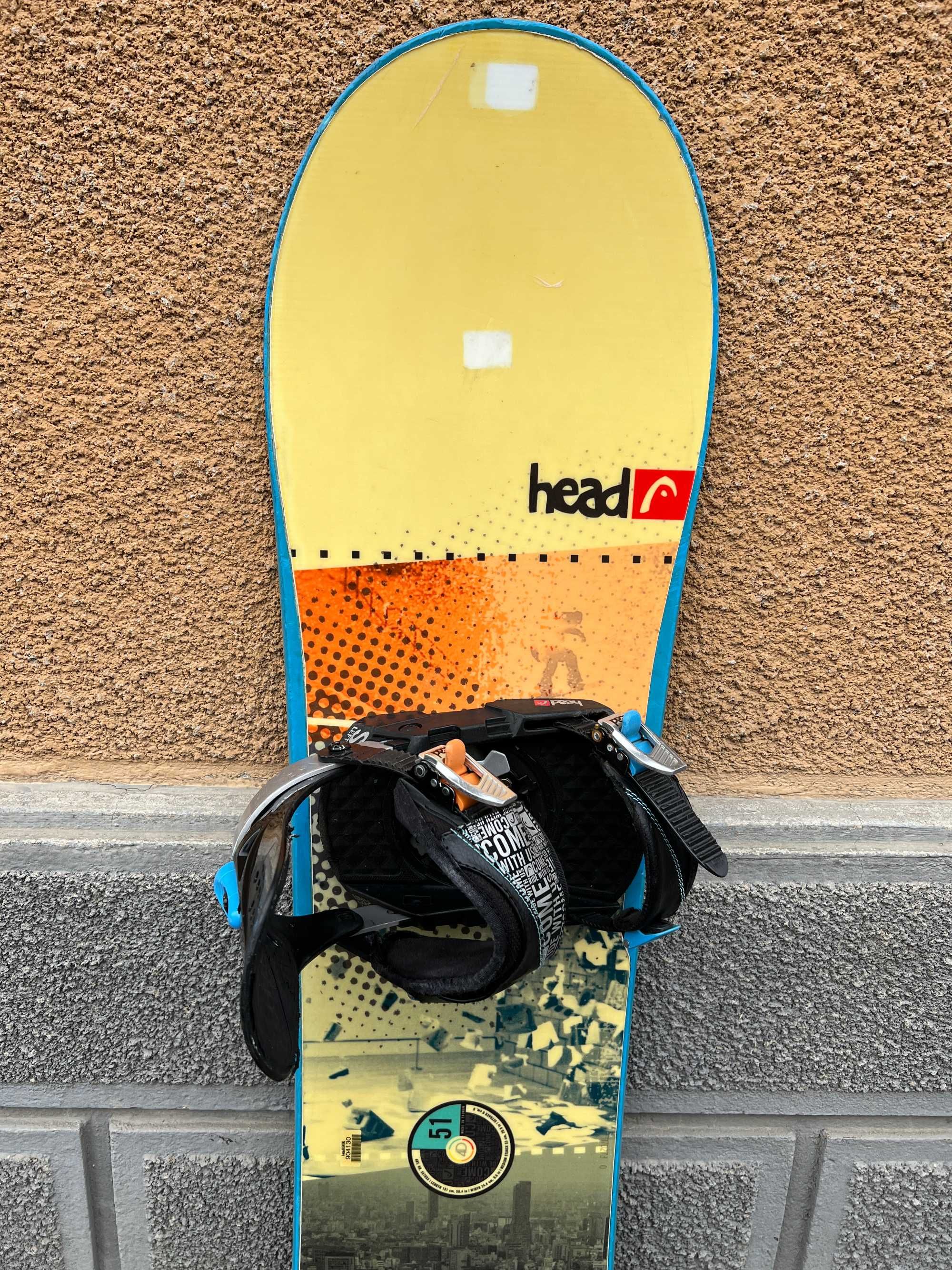 placa snowboard head 4d L151