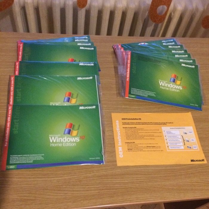 CD cu licenta Windows XP Home Edition