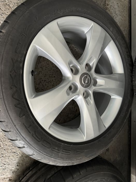 Jante Originale Opel Astra J R17 echipate vara 5x115 la prezoane