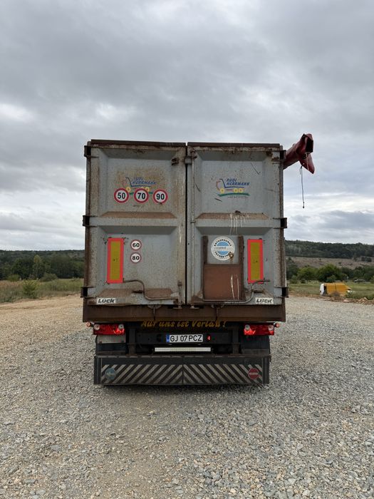 Semiremorca basculanta LUCK 42 mc, hardox, 2007, import recent Belgia
