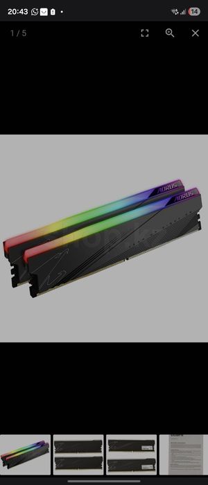 Gigabyte aourus DDR5 16Gbx4 6000Mhz(64Gb)