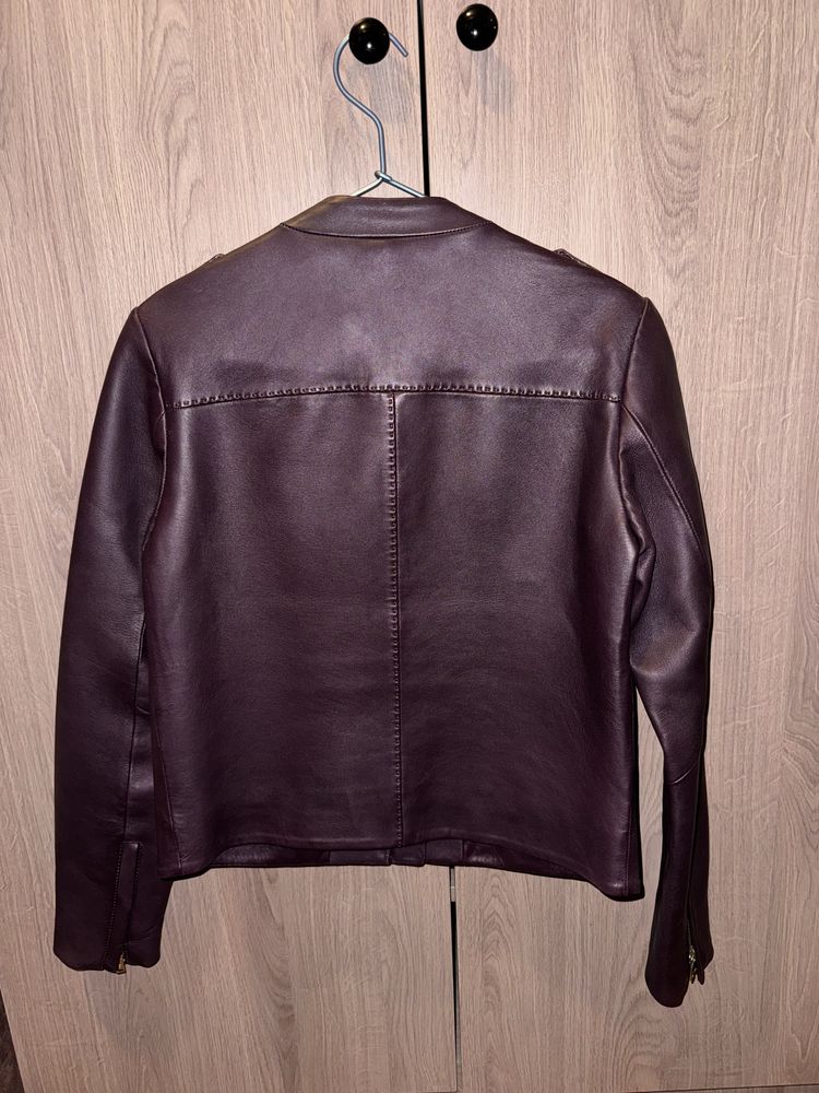 Geaca Piele Massimo Dutti