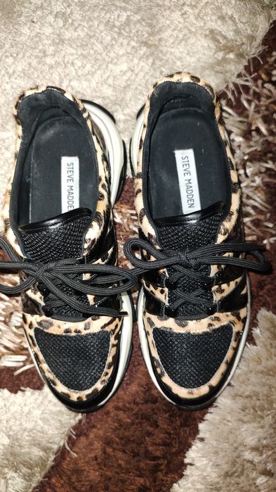 Adidasi Steve Madden piele naturala