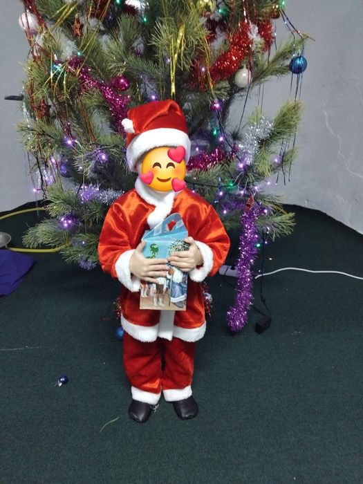 Новогодний костюм санты