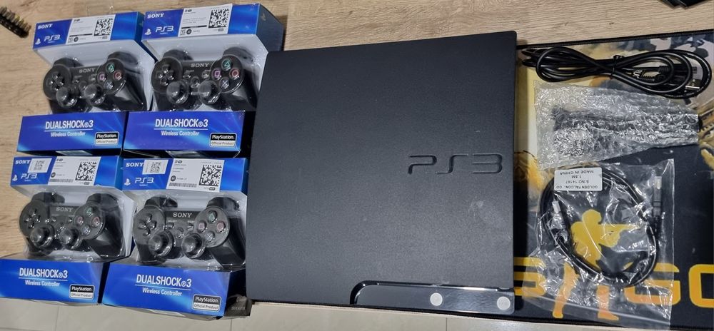 PlayStation 3 Slim (Джойстик 4та) + ичида топ уйинлар бор (+ ДОСТАВКА