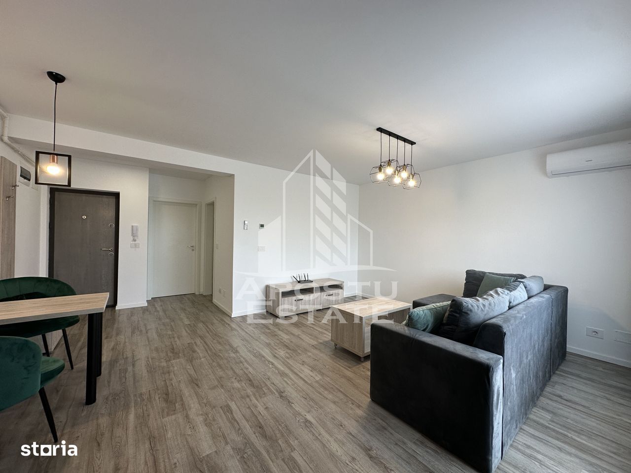 Apartament cu 2 camere la etajul 1, mobilat si utilat in Braytim
