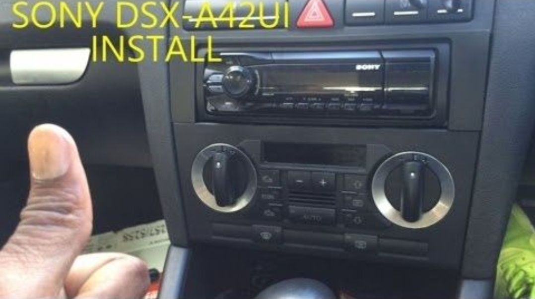 Rama adaptoare Audi A3 dupa 2003 cadru montaj radio CD aftermarket