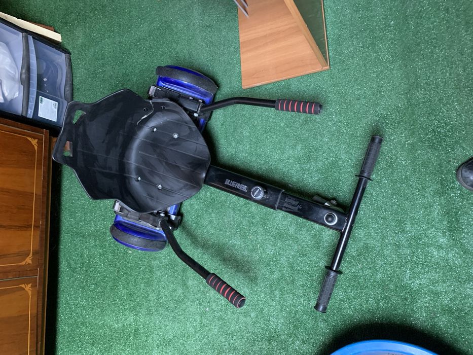 Cart + hoveboard