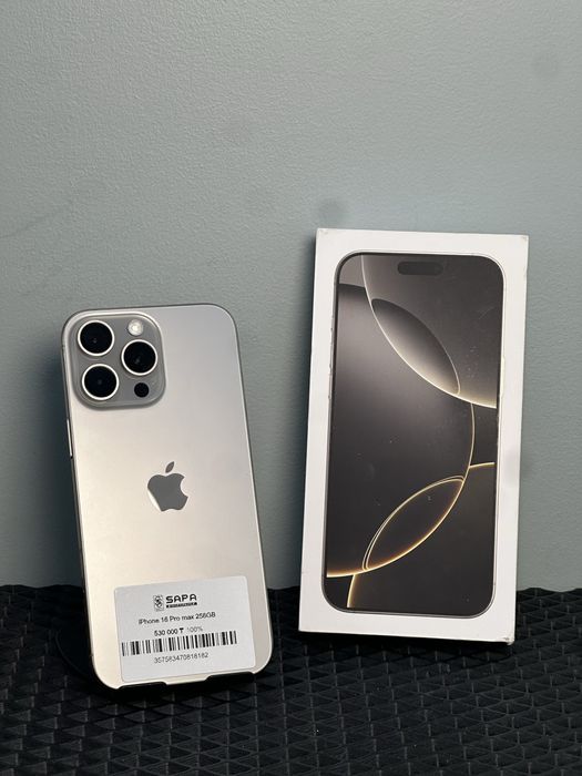 Айфон 16 про макс натурал 100%