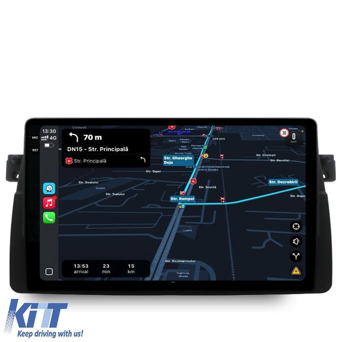 Navigatie Dedicata BMW Seria3 E46 (1997-2005),  9Inch, 4Gb Ram, 64Gb S