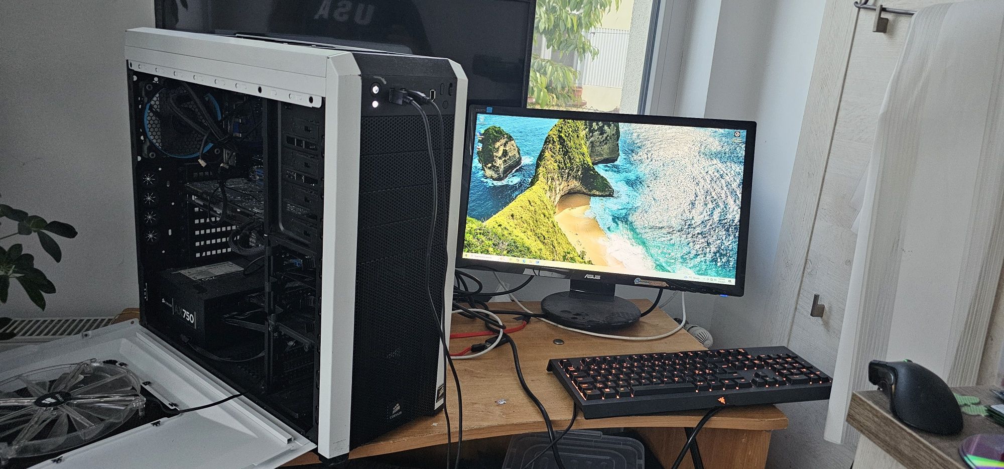 Unitate gaming asus rog i7 ram 16Gb gtx 4Gb ssd gta Fortnite csgo fifa