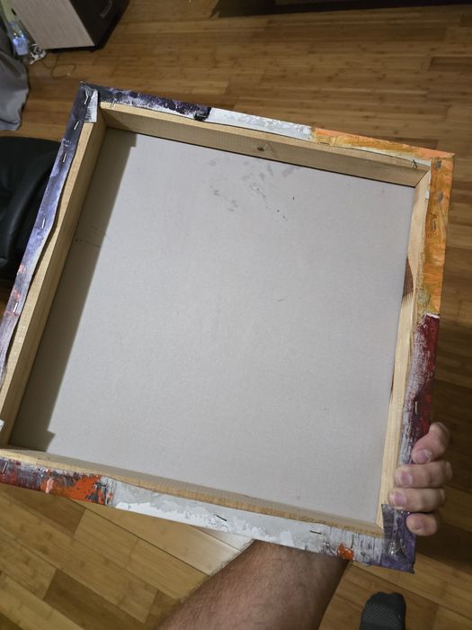 Tablou pictat  45/45 cm