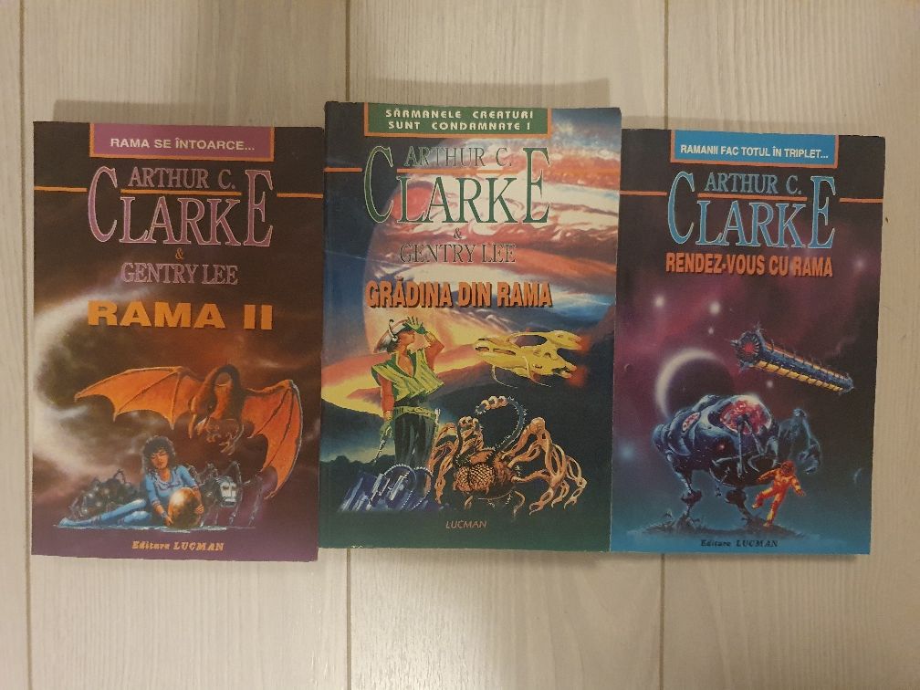 Colectie Arthur C Clarke, 11 vol, Odiseea, Rama, Sfarsitul copilariei