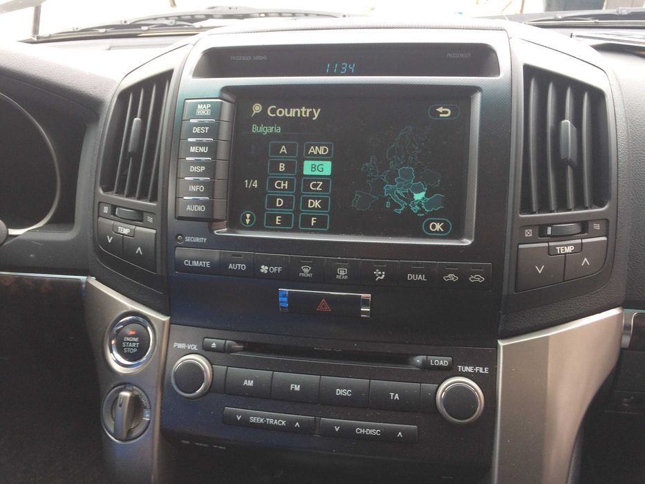 Диск Навигация Toyota Lexus 2019 V2 Тойота Лексус Map Update 2024 V2