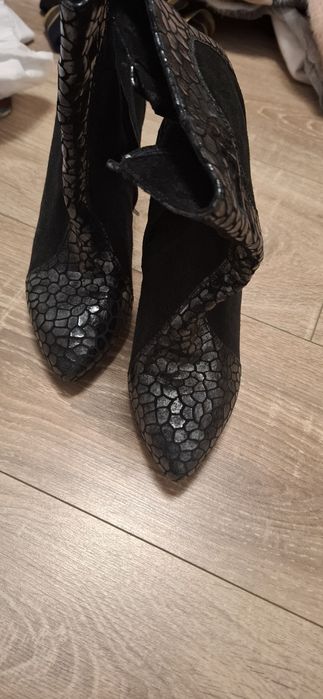 Botine piele naturala