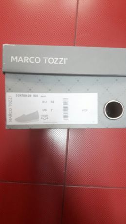 Pantofi sport MARCO TOZZI_piele intoarsa 38