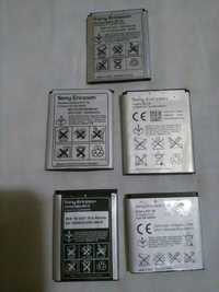 Lot bateri sony ericsson