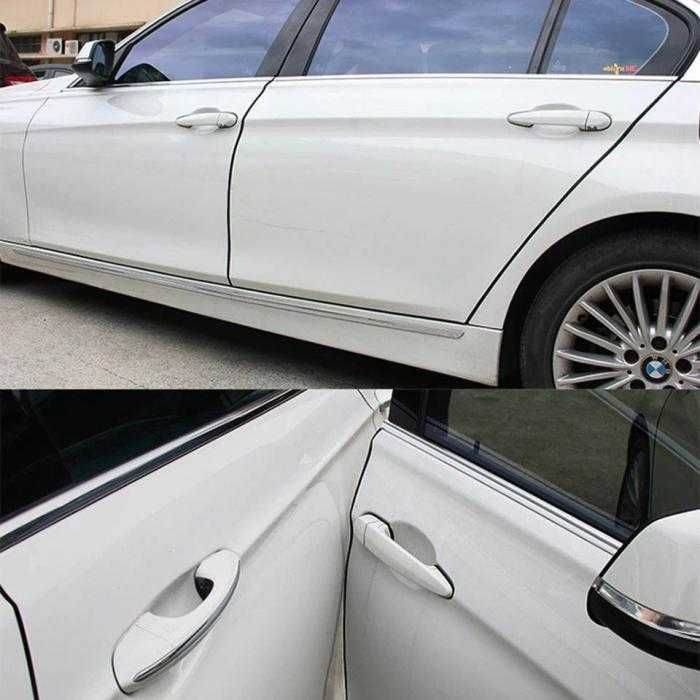 Лайсна за врата декоративна - 1850 черна, безцветна, бяла, червена