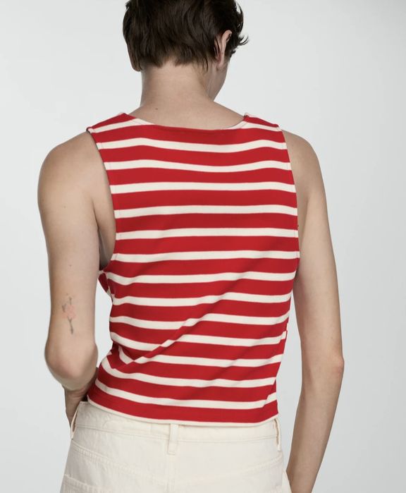 Top dama nou xl Mango