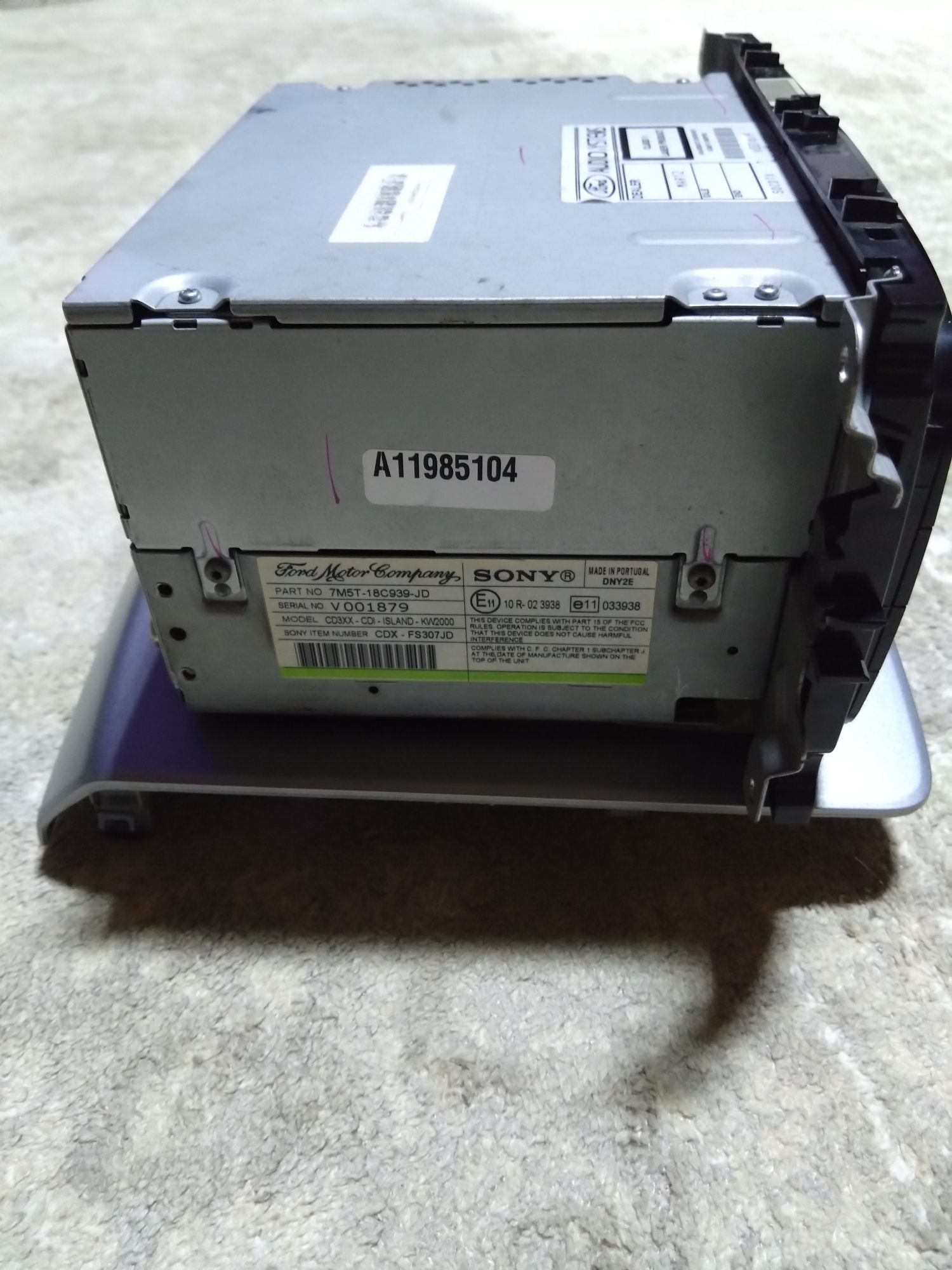 Casetofon auto sony