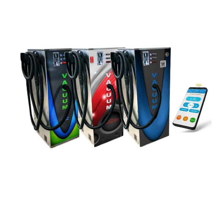 Едопостова турбинна прахосмукачка за автомивка