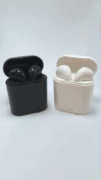 Безжични слушалки i7S TWS, бял и черен вариант