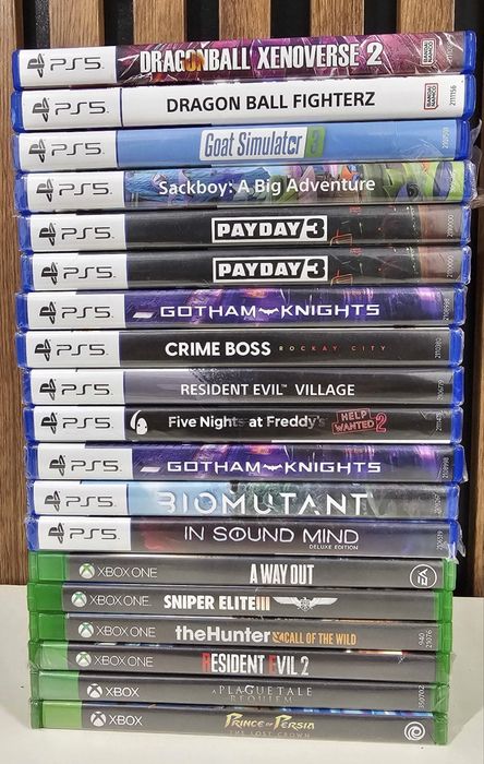 Vand jocuri ps5/Xbox One