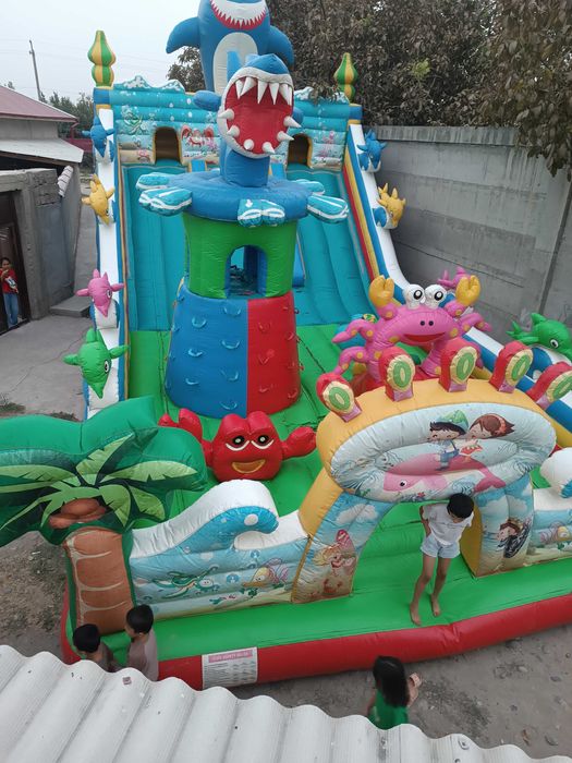 Батут 7/12 акула